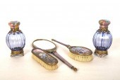 AUSTRIAN ENAMEL DRESSER SETcom