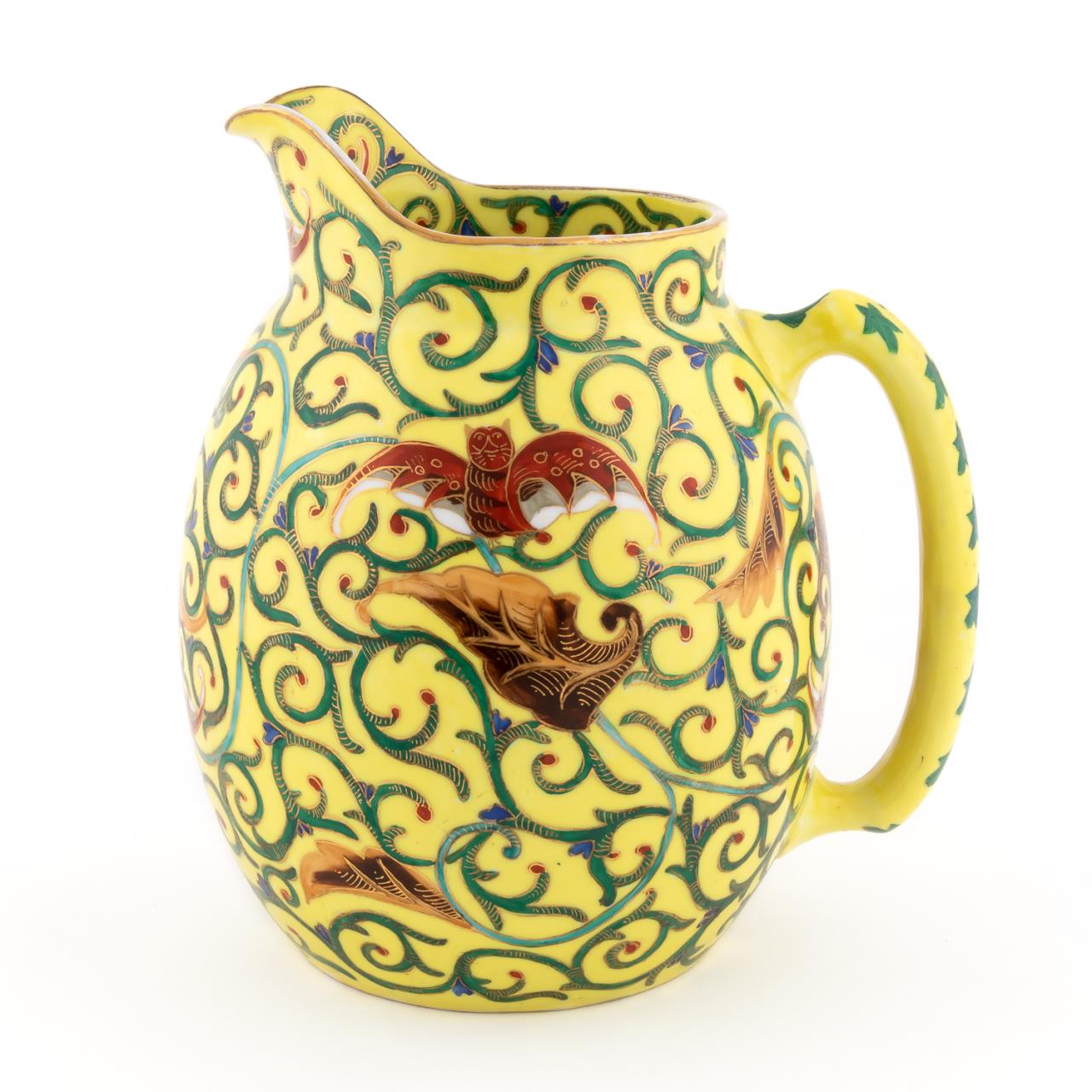 AUSTRIAN ENAMELED "CHINTZ"