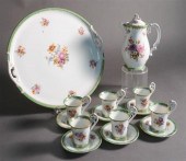 AUSTRIAN FLORAL PAINTED PORCEL