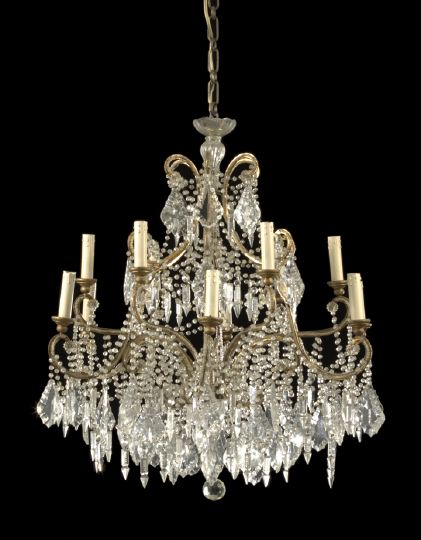 Austrian Gilt-Brass, Giltwood and