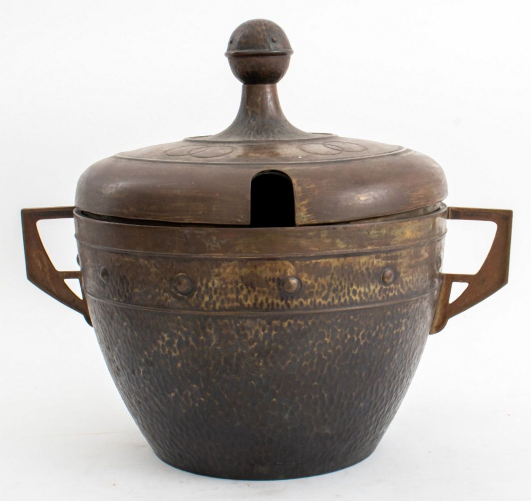 AUSTRIAN JUGENDSTIL MIXED METAL