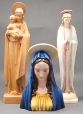 Austrian Knight ceramic bust o