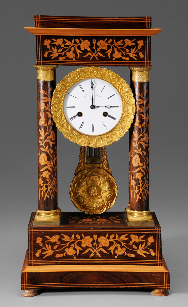 Austrian Marquetry-Inlaid Portico