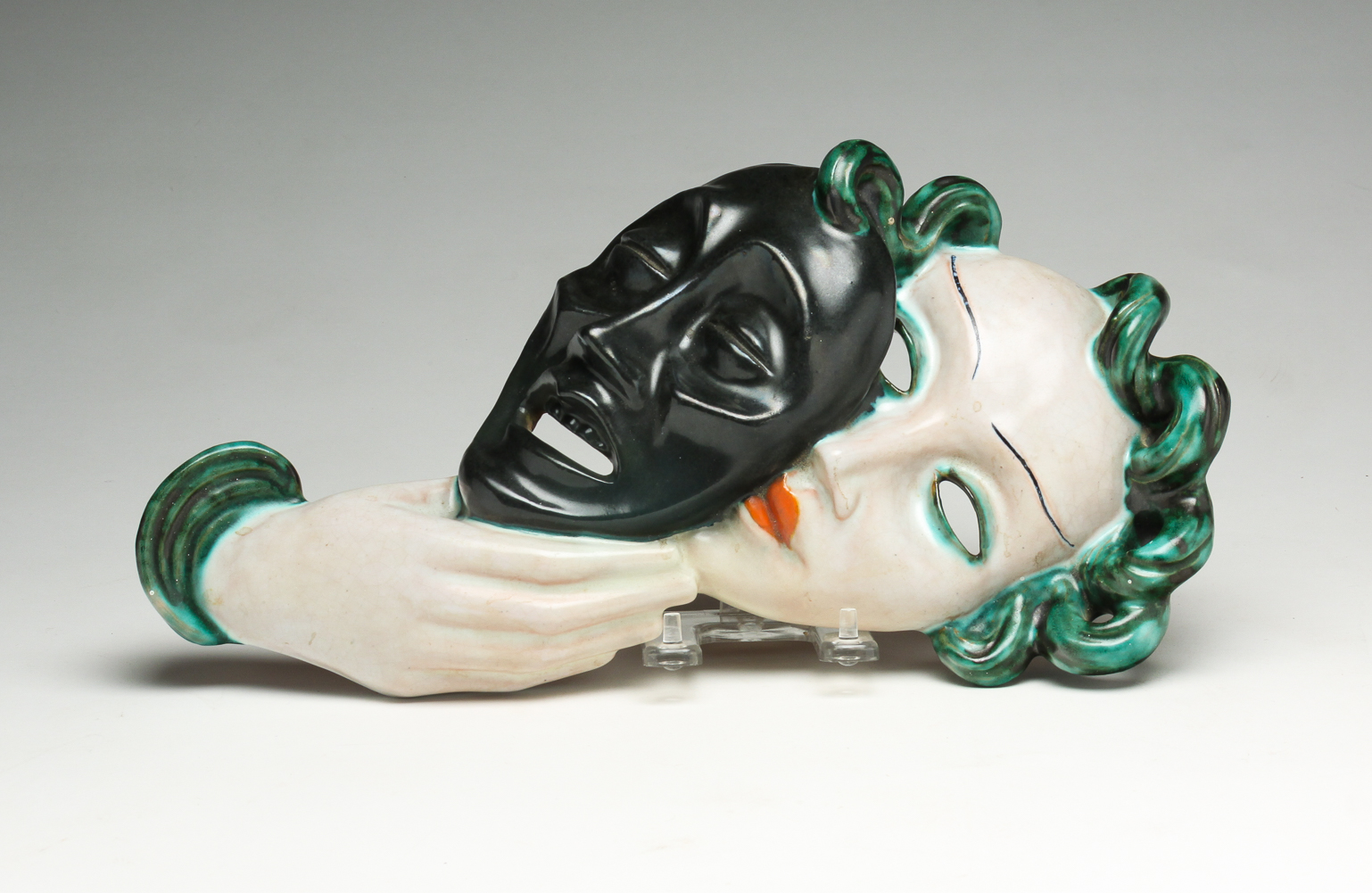 AUSTRIAN MASK WALL PLAQUE BY