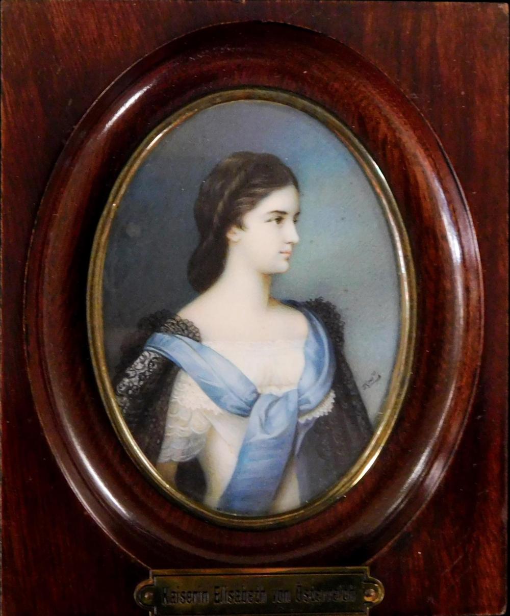 AUSTRIAN MINIATURE ON IVORY