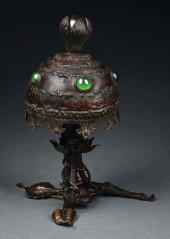 AUSTRIAN PATINATED METAL AND J