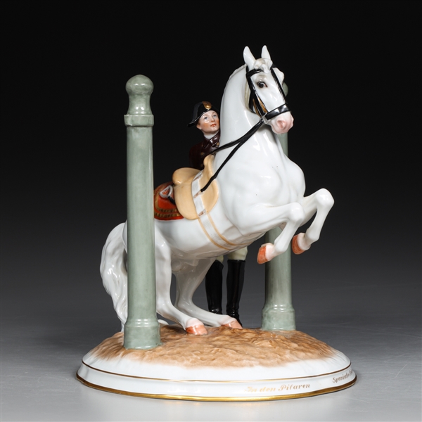 Austrian porcelain grouping