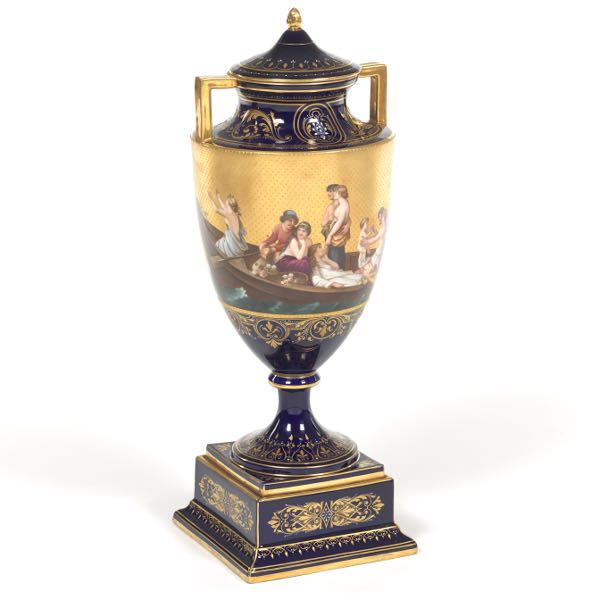 AUSTRIAN PORCELAIN PICTORIAL