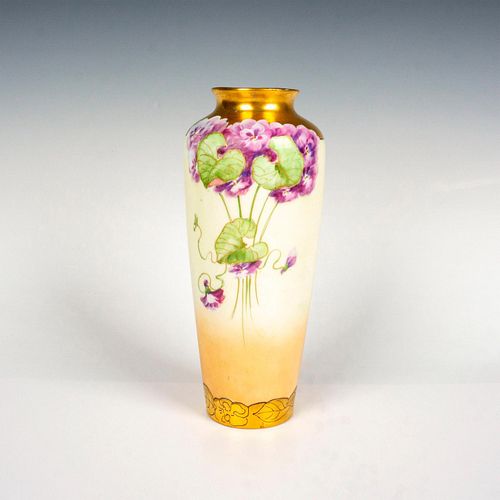 AUSTRIAN PORCELAIN VASEHand painted