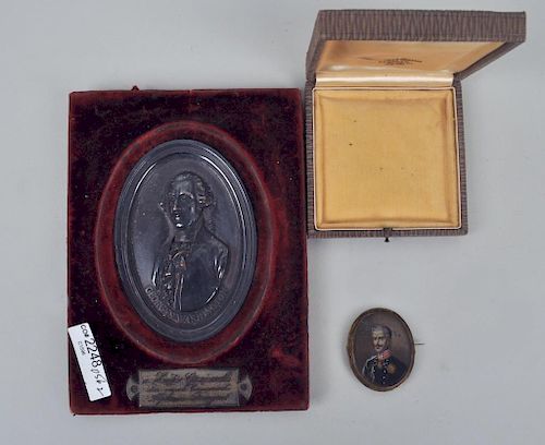AUSTRIAN PORTRAIT MINIATURE, FRENCH