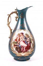 AUSTRIAN PORTRAIT PORCELAIN WI