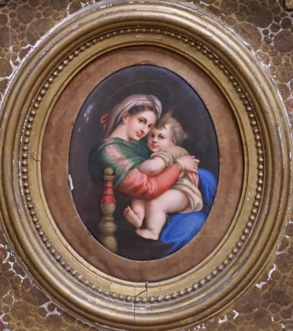 AUSTRIAN SCHOOL, MADONNA AND CHILD,