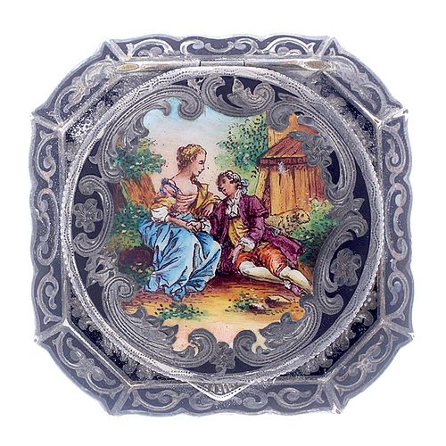 AUSTRIAN SILVER AND ENAMELED
