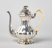 AUSTRIAN SILVER COFFEE POTSilv