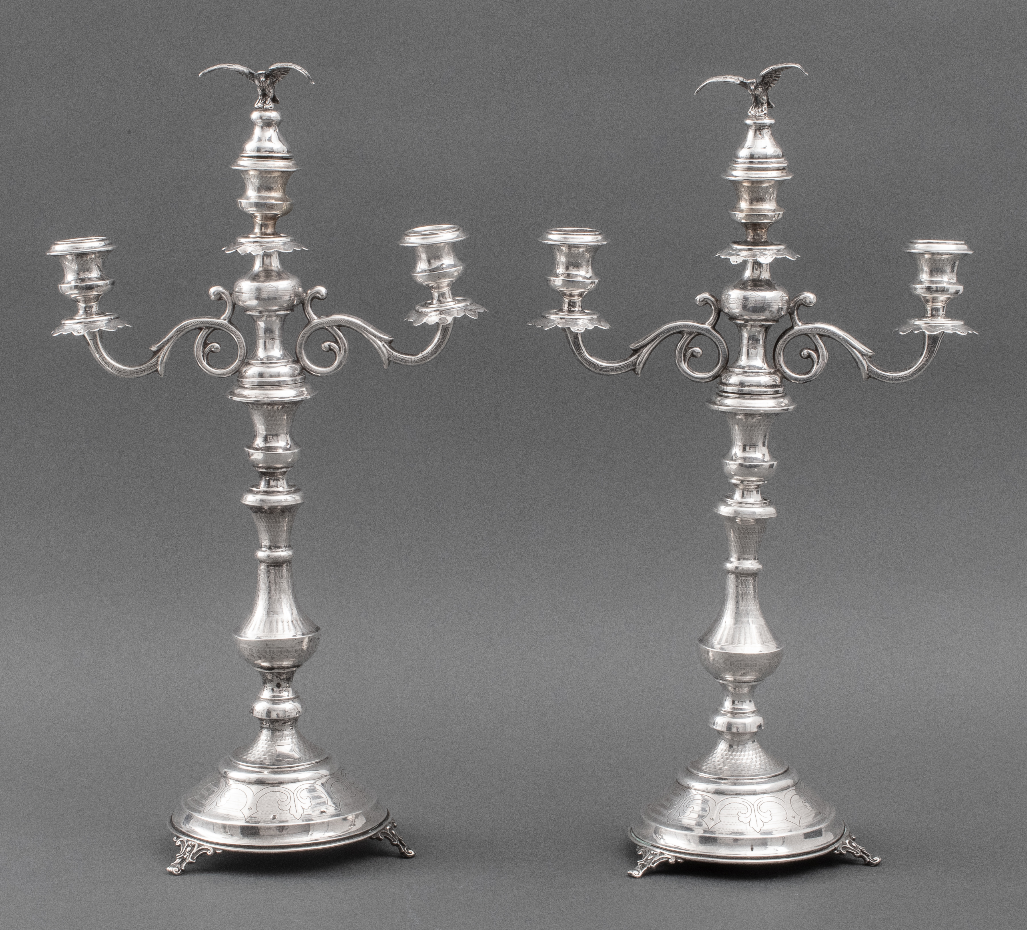 AUSTRIAN SILVER EAGLE FINIAL