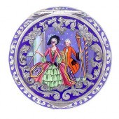 AUSTRIAN SILVER ENAMELED COMPA