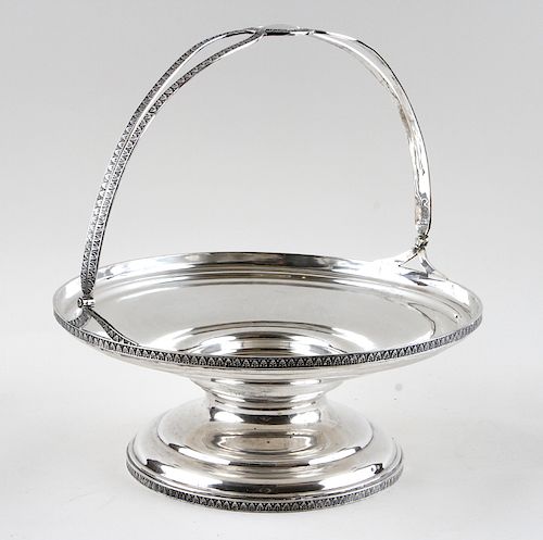 AUSTRIAN SILVER HANDLED BASKET