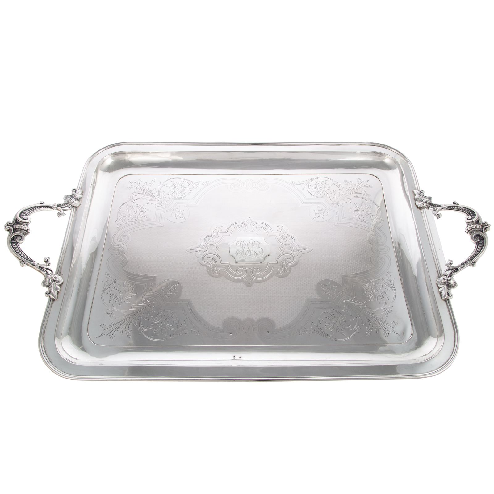 AUSTRIAN SILVER SERVING TRAY