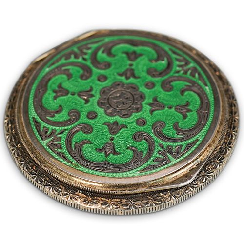AUSTRIAN STERLING SILVER COMPACT