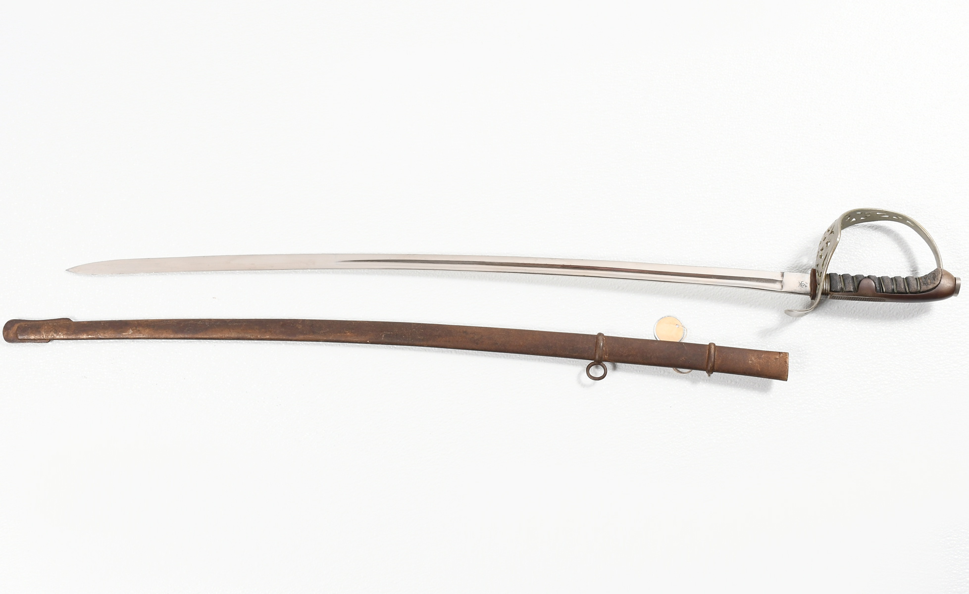 AUSTRIAN? SWORD WITH SCABBARD: