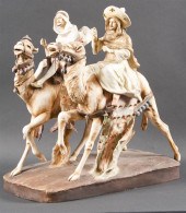 Austrian Teplitz figural group