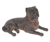 AUSTRIAN TERRACOTTA BULLDOG<br