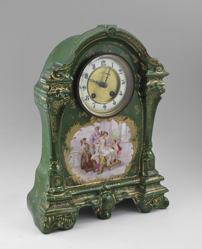 AUSTRIAN VICTORIA PORCELAIN CASE