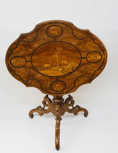 AUSTRIAN WALNUT TILT TOP SIDE