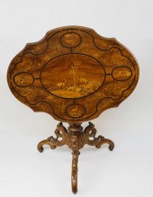 AUSTRIAN WALNUT TILT TOP SIDE