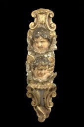 Austro-German Rococo Carved Wo