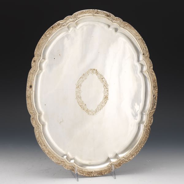 AUSTRO-HUNGARIAN SILVER TRAY 16