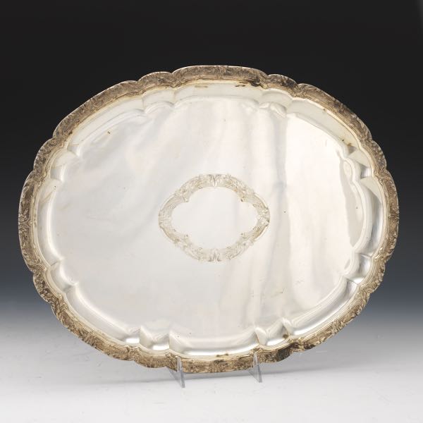 AUSTRO-HUNGARIAN SILVER TRAY 18