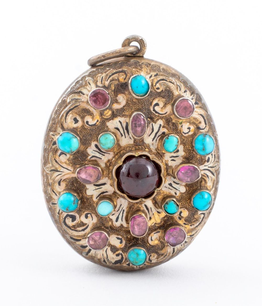 AUSTRO-HUNGARIAN STERLING ENAMEL