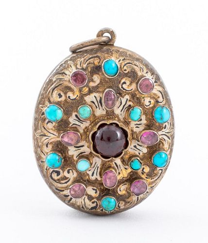 AUSTRO-HUNGARIAN STERLING ENAMEL