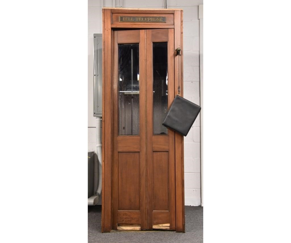 Authentic large mahogany Bell