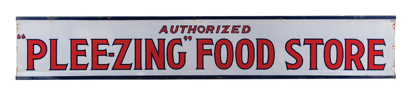 AUTHORIZED FOOD STORE SELF-FRAMED
