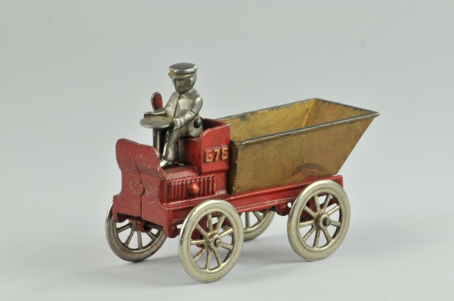AUTO DUMP WAGON Kenton cast iron