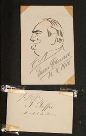 AUTOGRAPH ALBUM DATING 1916 -