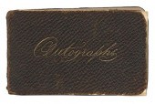 AUTOGRAPH BOOK OF WILD WEST, M