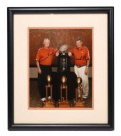 AUTOGRAPHED DARREL ROYAL & MAC