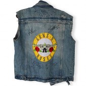 AUTOGRAPHED GUNS AND ROSES JEA