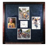 AUTOGRAPHED LANCE ARMSTRONG TO