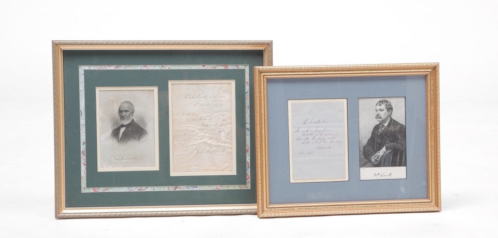 AUTOGRAPHED LETTERS BY HOWELLS