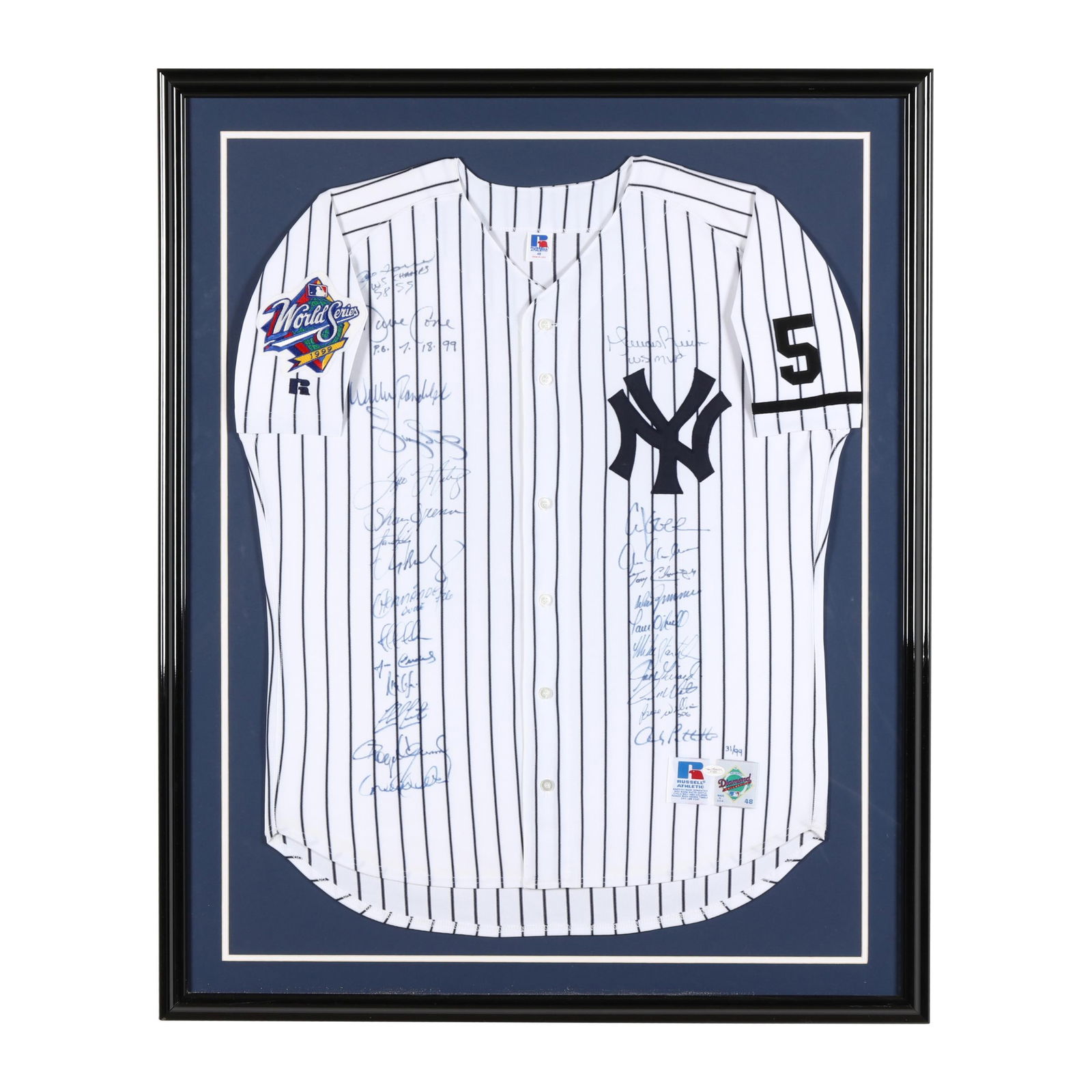 AUTOGRAPHED NEW YORK YANKEES