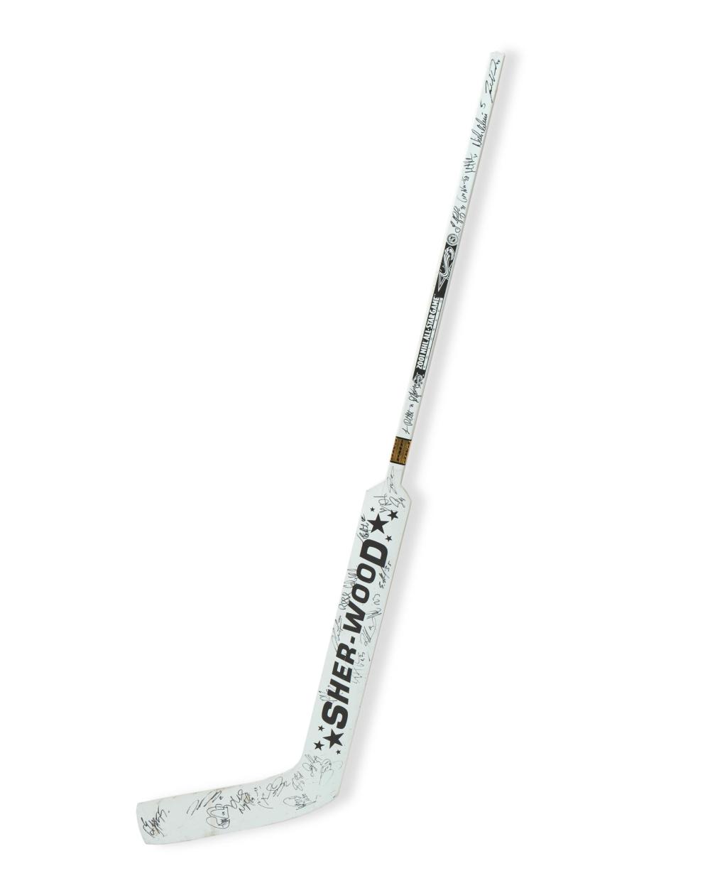 AUTOGRAPHED NHL SHERWOOD ALL-STAR