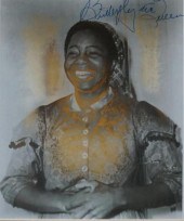 AUTOGRAPHED PHOTOGRAPH OF BUTT
