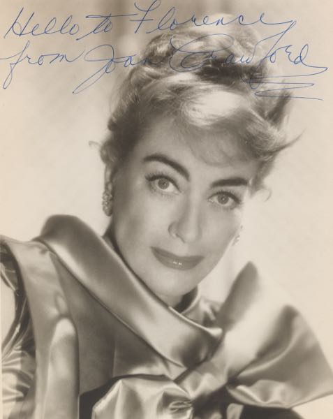 AUTOGRAPHED PHOTOGRAPHS OF JOAN