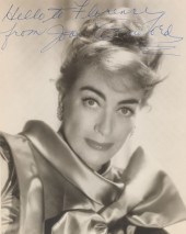AUTOGRAPHED PHOTOGRAPHS OF JOA