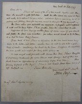 AUTOGRAPHED SIGNED LETTER GOVE