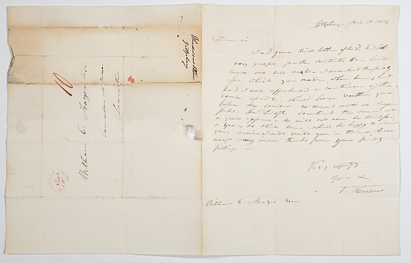 [Autographs and Manuscripts]